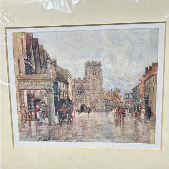 Bundle of 3 - Late Victorian England Architectural Street Scene Prints - Picture 4 of 8